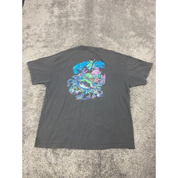 rip a lip Shirts Ripa Lip Shirt Mens 2xl Xxl Gray Graphic Neon